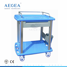 AG-CT010A3 CE ABS clinics dressing medical trolley hospital crash cart